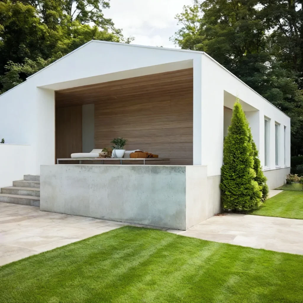 Modern tuinhuis - header