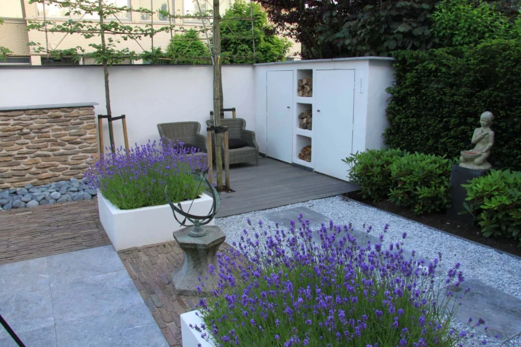 bestrating terras De Tuin